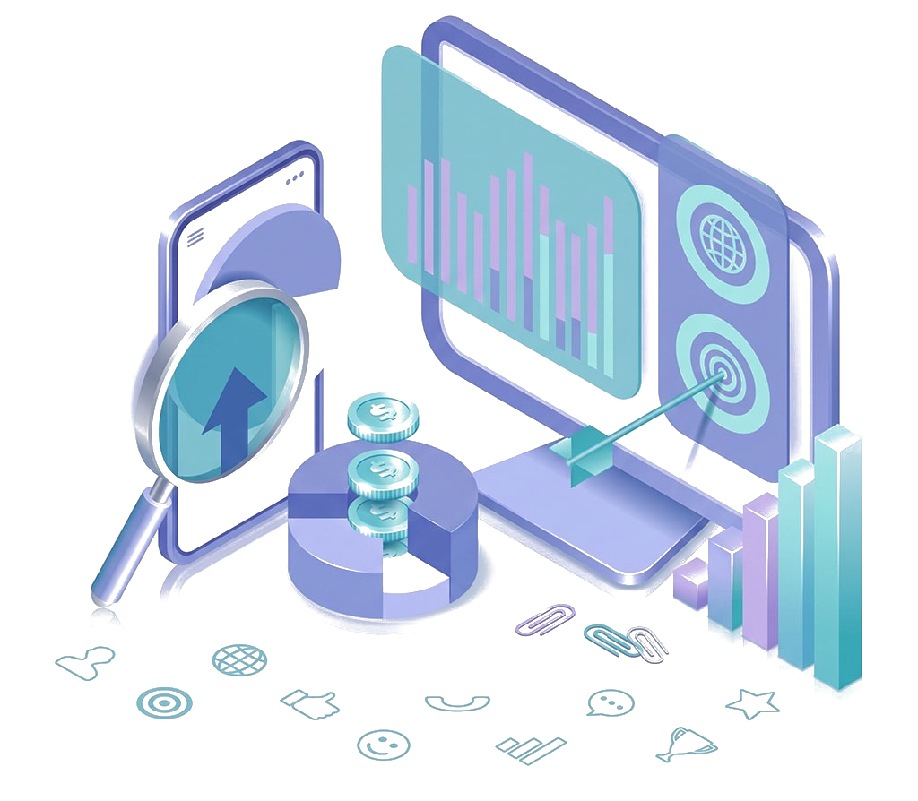 VitaLab Digital Marketing Illustration
